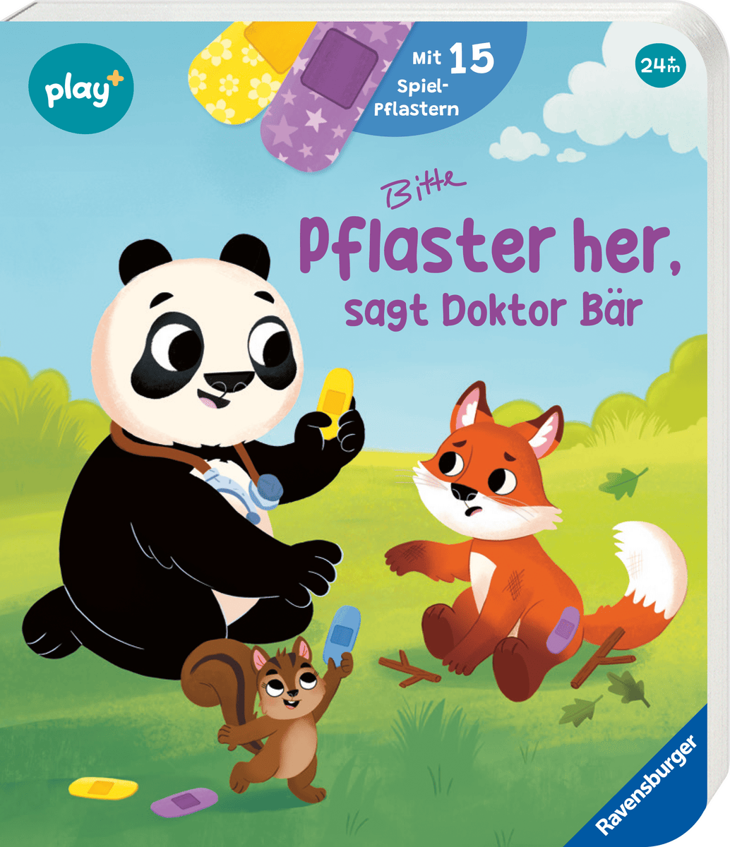 Ravensburger - Pflaster her, sagt Doktor Bär Spielbuch Ravensburger - Pflaster her, sagt Doktor Bär Spielbuch