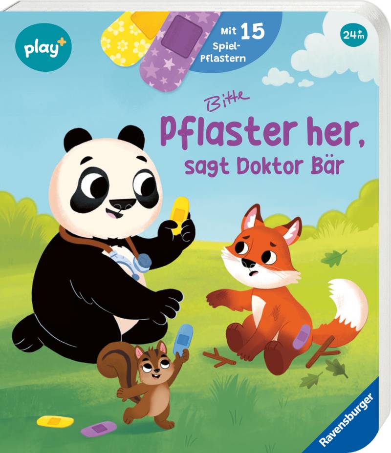 Ravensburger - Pflaster her, sagt Doktor Bär Spielbuch Ravensburger - Pflaster her, sagt Doktor Bär Spielbuch