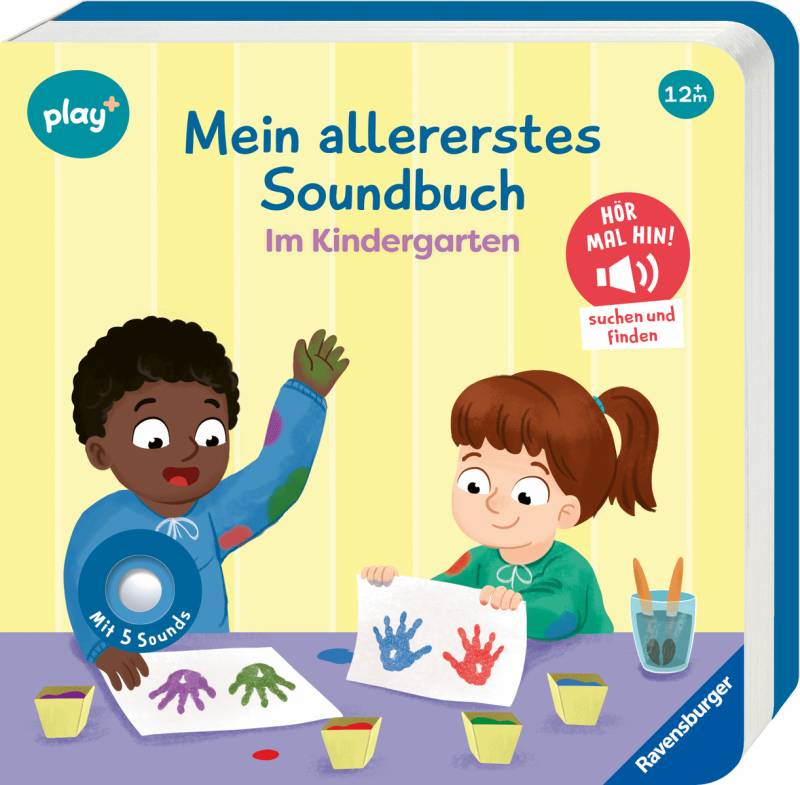 Ravensburger - Play+ Mein allererstes Soundbuch Im Kindergarten - ab 12 Monate