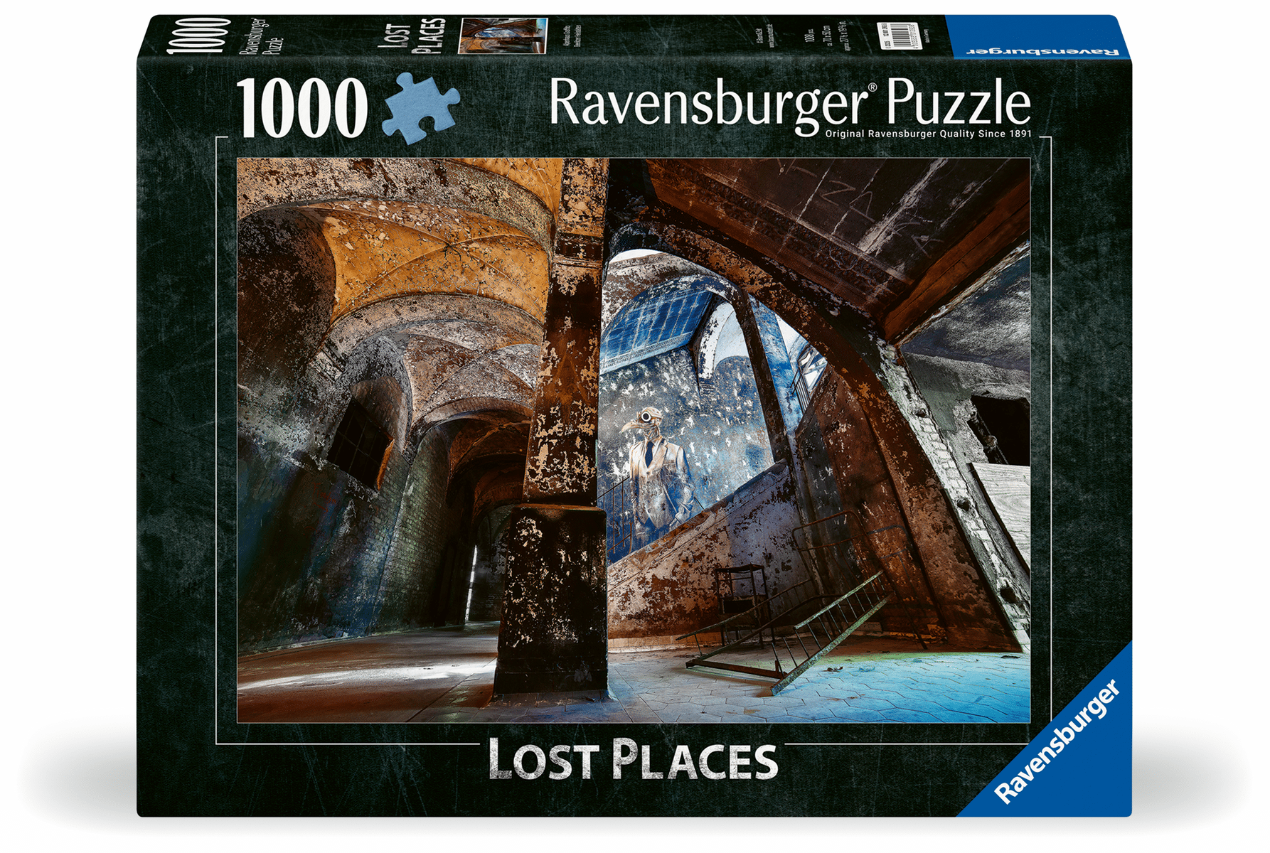 Ravensburger - Puzzle 1000 Teile - Alpenhaus Graffito Beelitzer Heilstätten