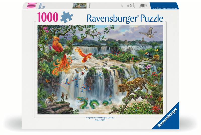 Ravensburger - Puzzle 1000 Teile - Fantastischer Wasserfall von Iguazú