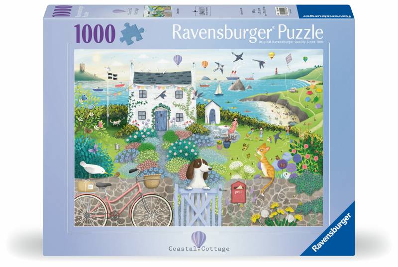 Ravensburger - Puzzle 1000 Teile - Hütte an der Küste