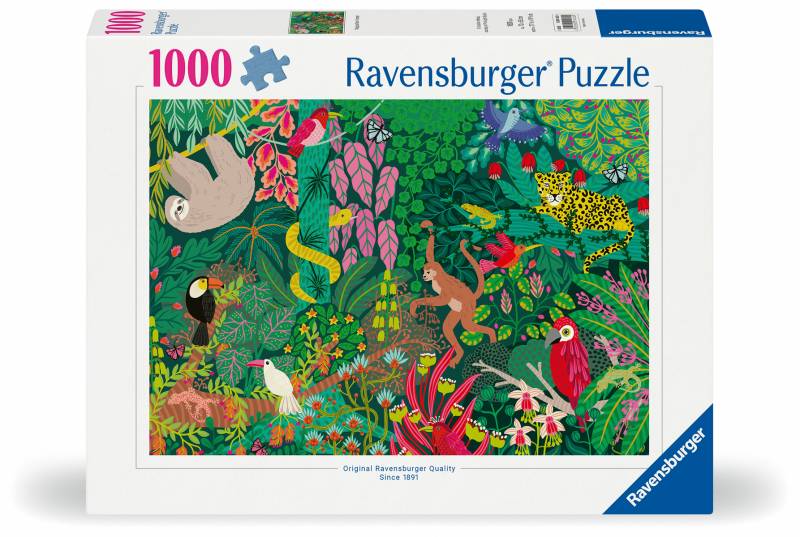 Ravensburger - Puzzle 1000 Teile - Magischer Regenwald