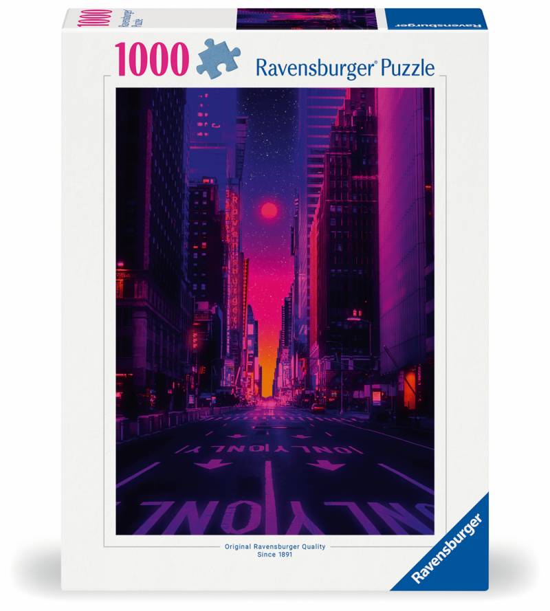 Ravensburger - Puzzle 1000 Teile - New York in Neon