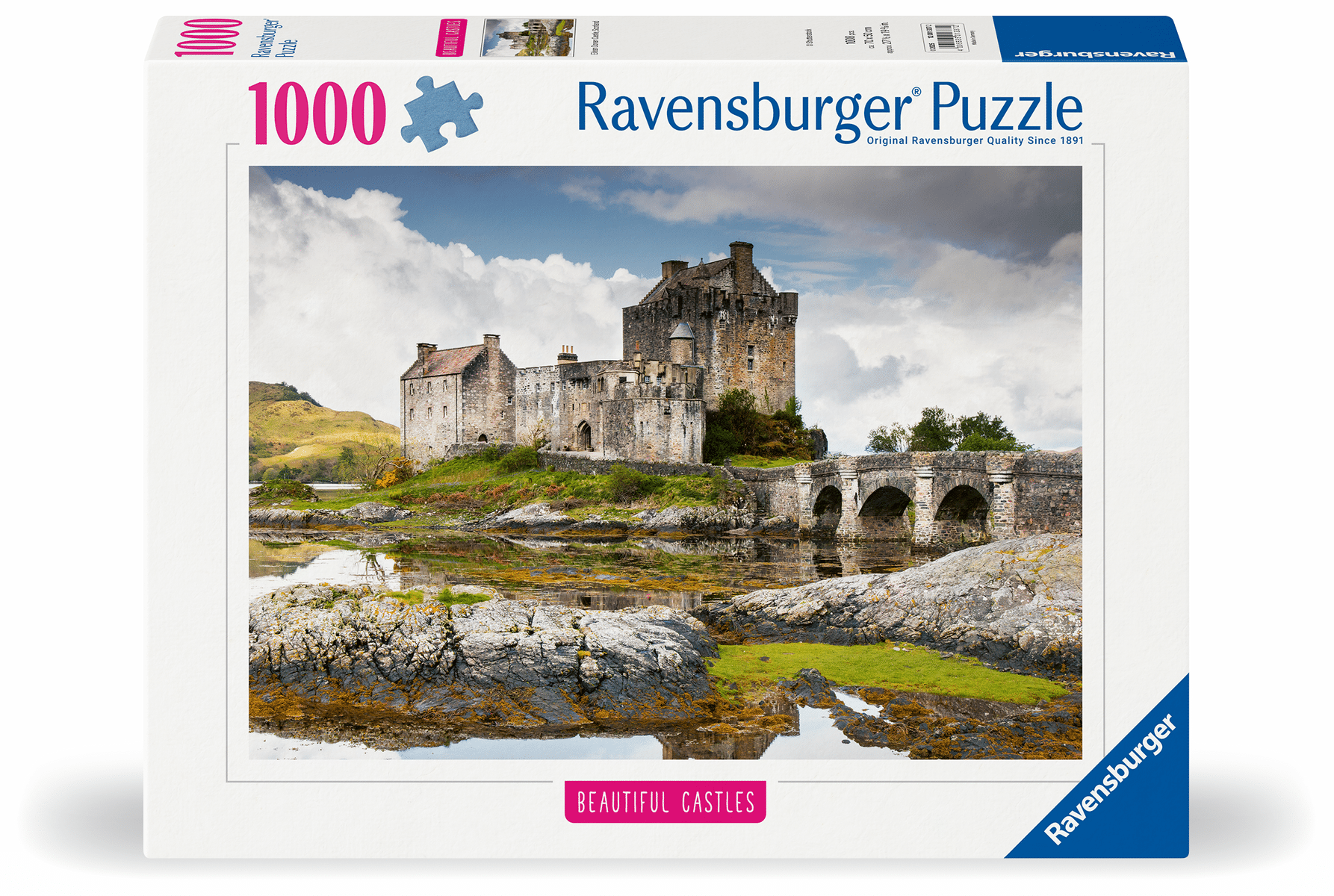 Ravensburger - Puzzle 1000 Teile - Schloss Eilean Donan, Schottland