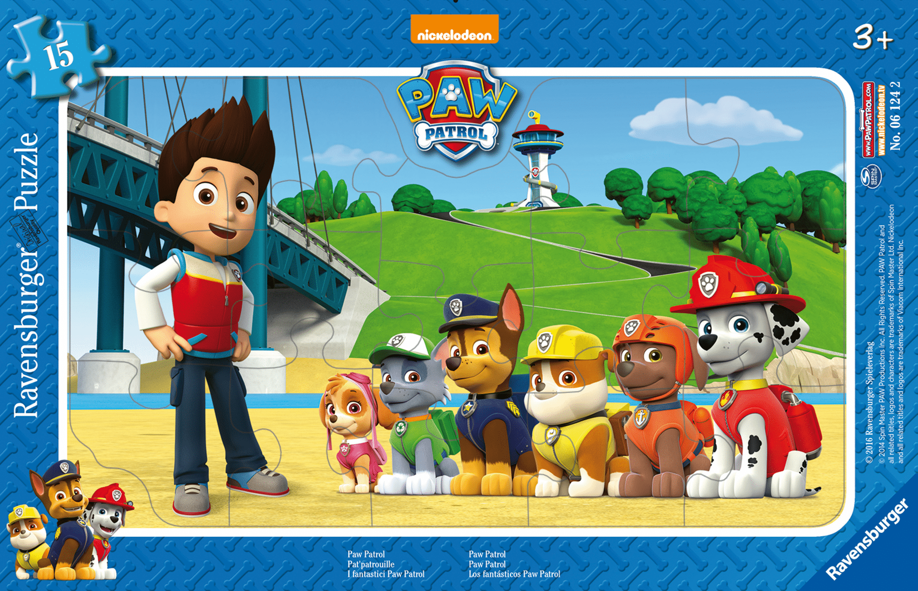 Ravensburger - Puzzle 15 Teile Paw patrol