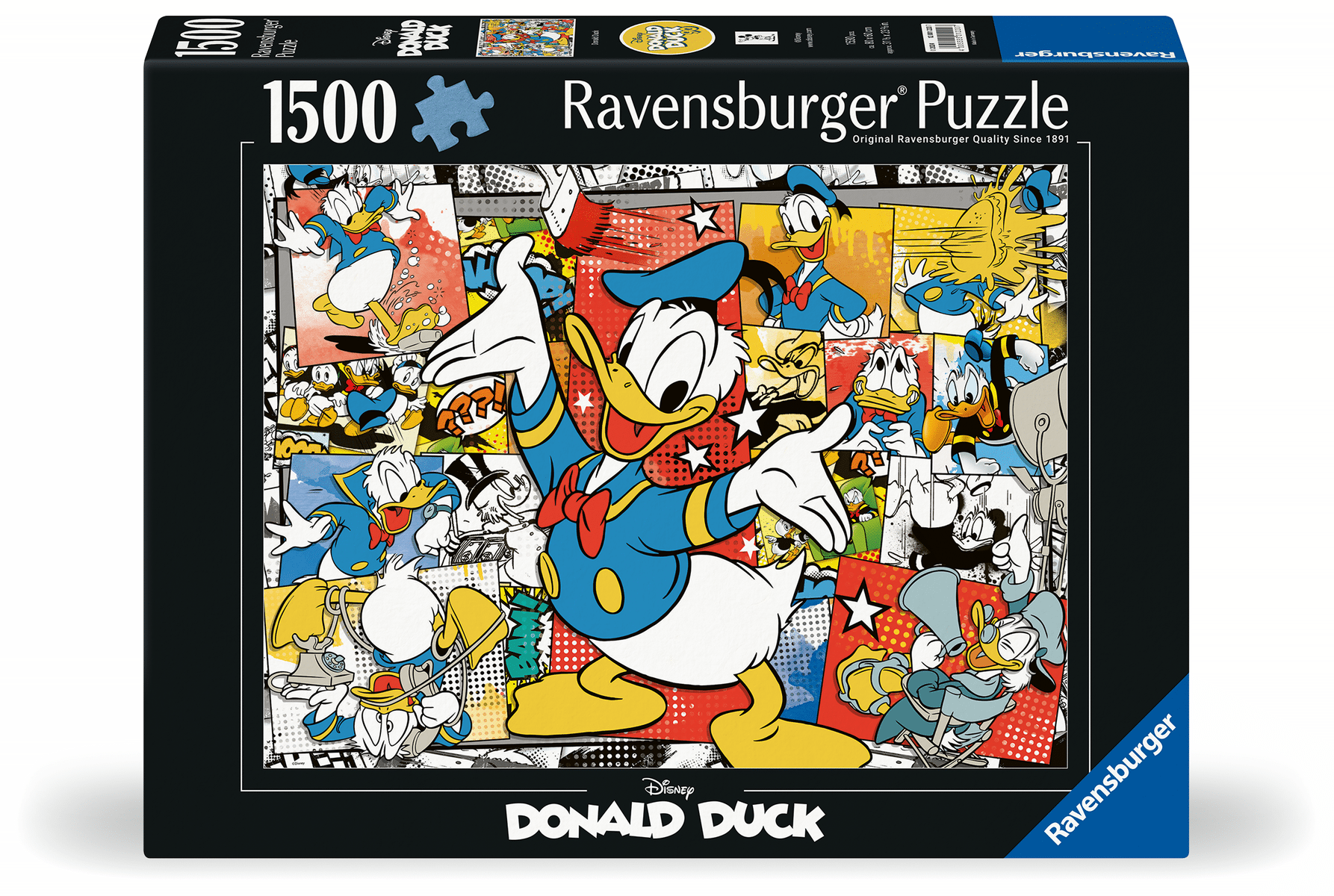 Ravensburger - Puzzle 1500 Teile - Donald Duck