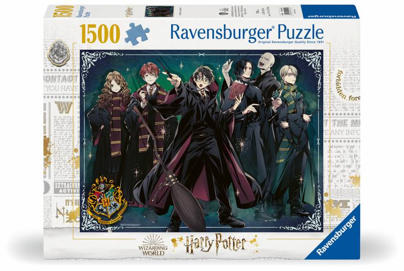 Ravensburger - Puzzle 1500 Teile - Gryffindor vs. Slytherin