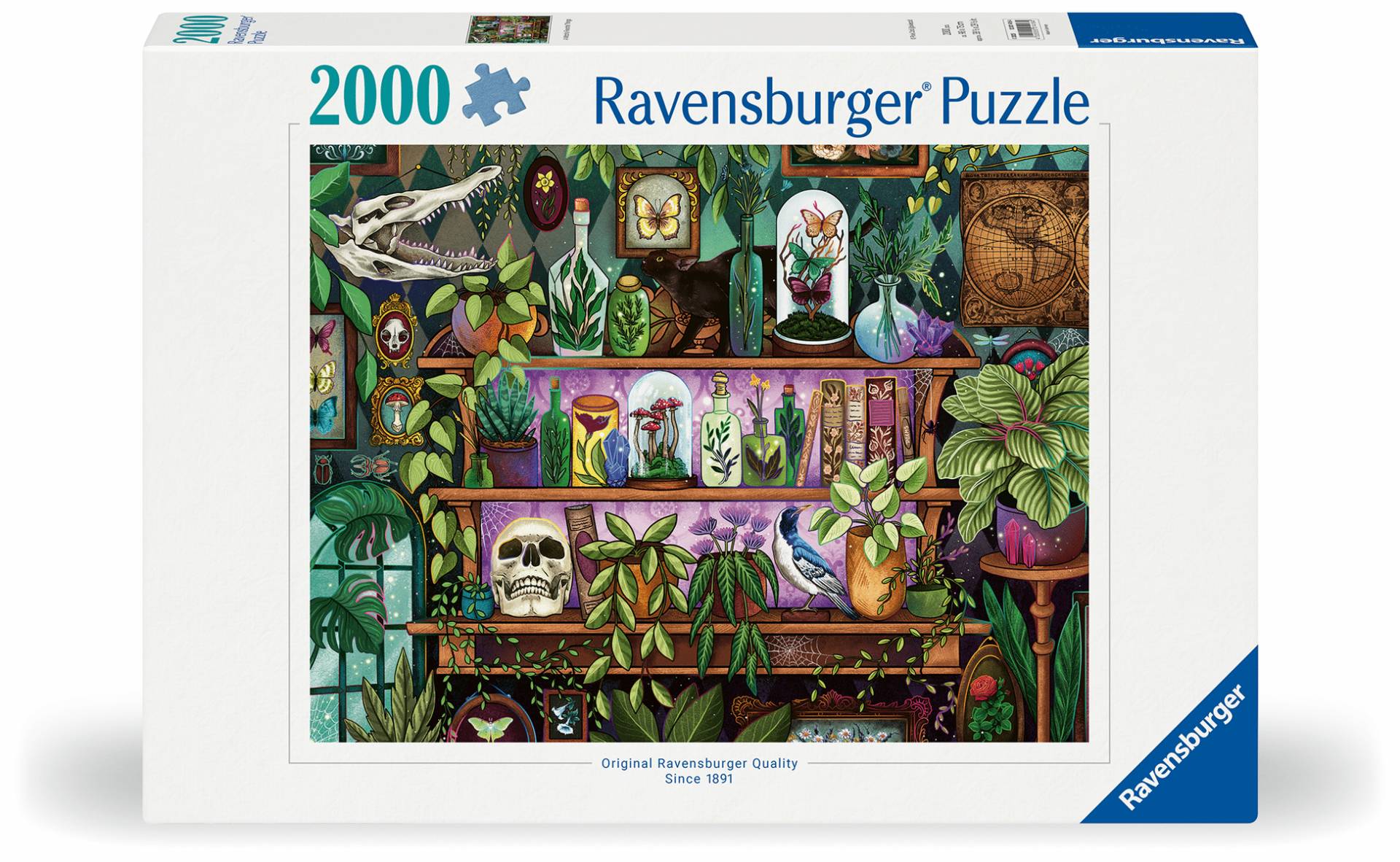 Ravensburger - Puzzle 2000 Teile - Die Lieblingssachen einer Hexe