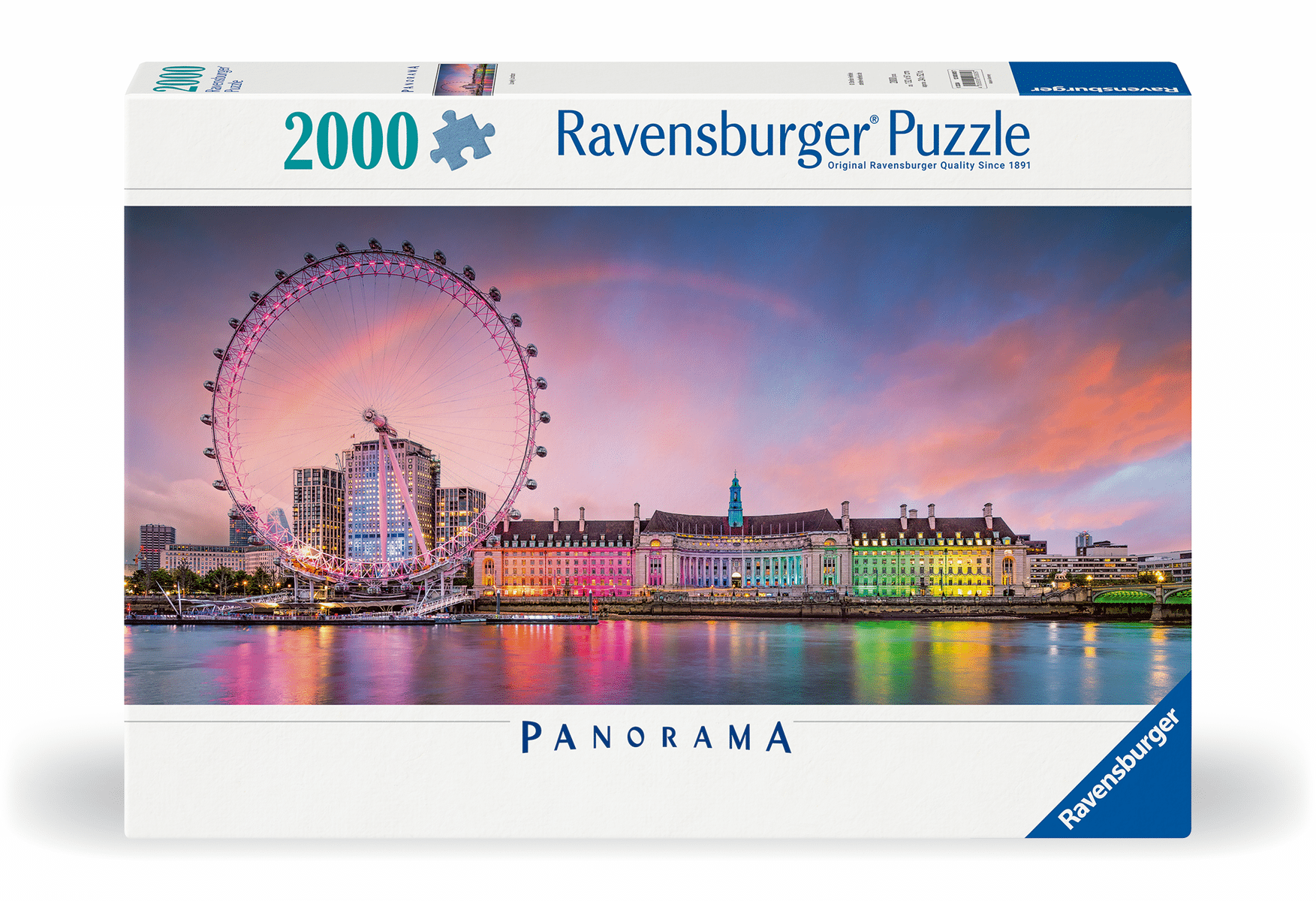Ravensburger - Puzzle 2000 Teile - Kunterbuntes London