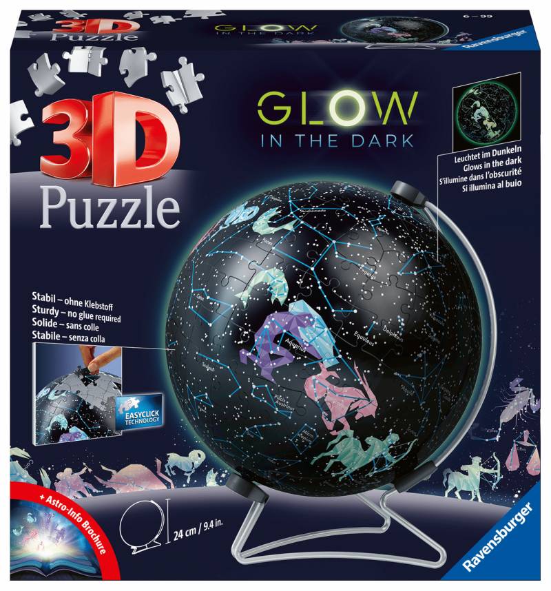 Ravensburger - Puzzle 3D / Sternenbilder Glow-in-the-dark