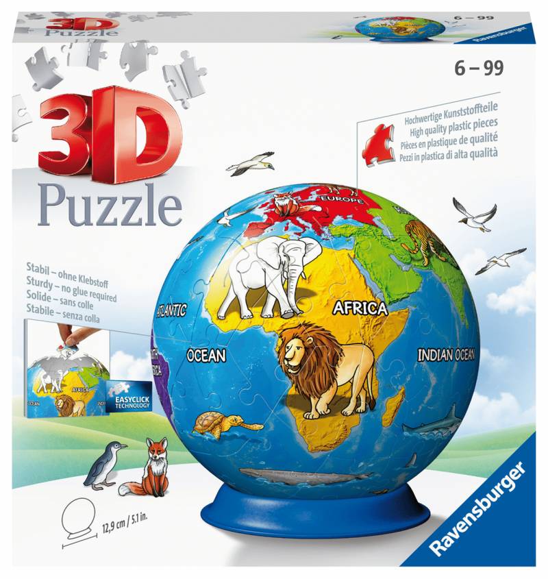 Ravensburger - Puzzle 3D Kugel Kindererde
