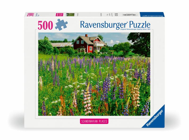 Ravensburger - Puzzle 500 Teile - Bauernhof in Schweden Ravensburger - Puzzle 500 Teile - Bauernhof in Schweden