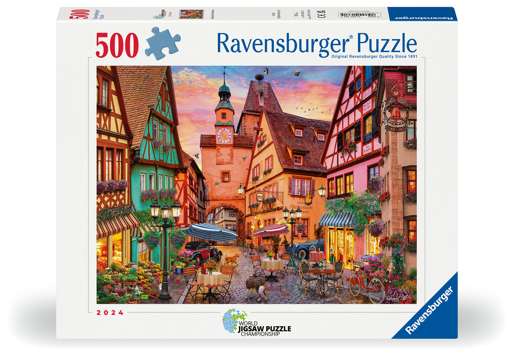 Ravensburger - Puzzle 500 Teile - Bayerische Romantik