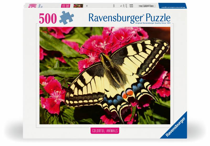 Ravensburger - Puzzle 500 Teile - Der Schmetterling Ravensburger - Puzzle 500 Teile - Der Schmetterling