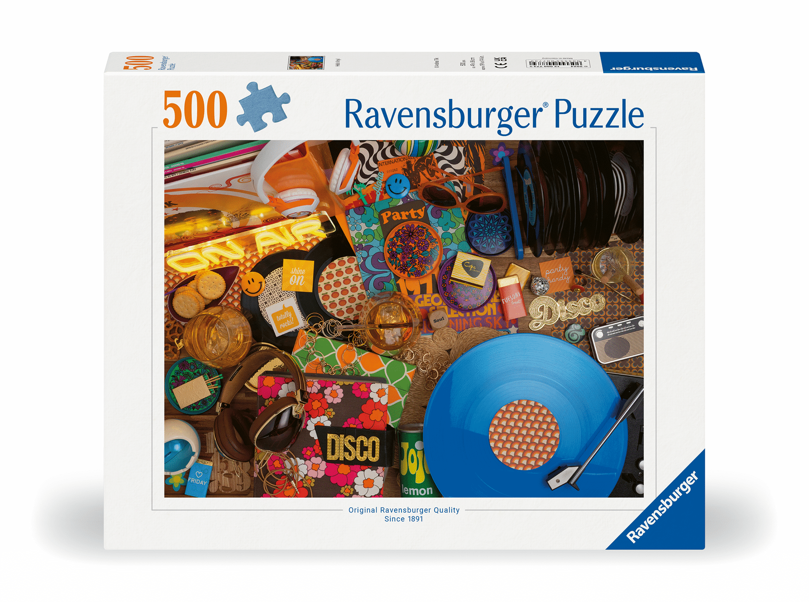 Ravensburger - Puzzle 500 Teile - Hallo Vinyl!