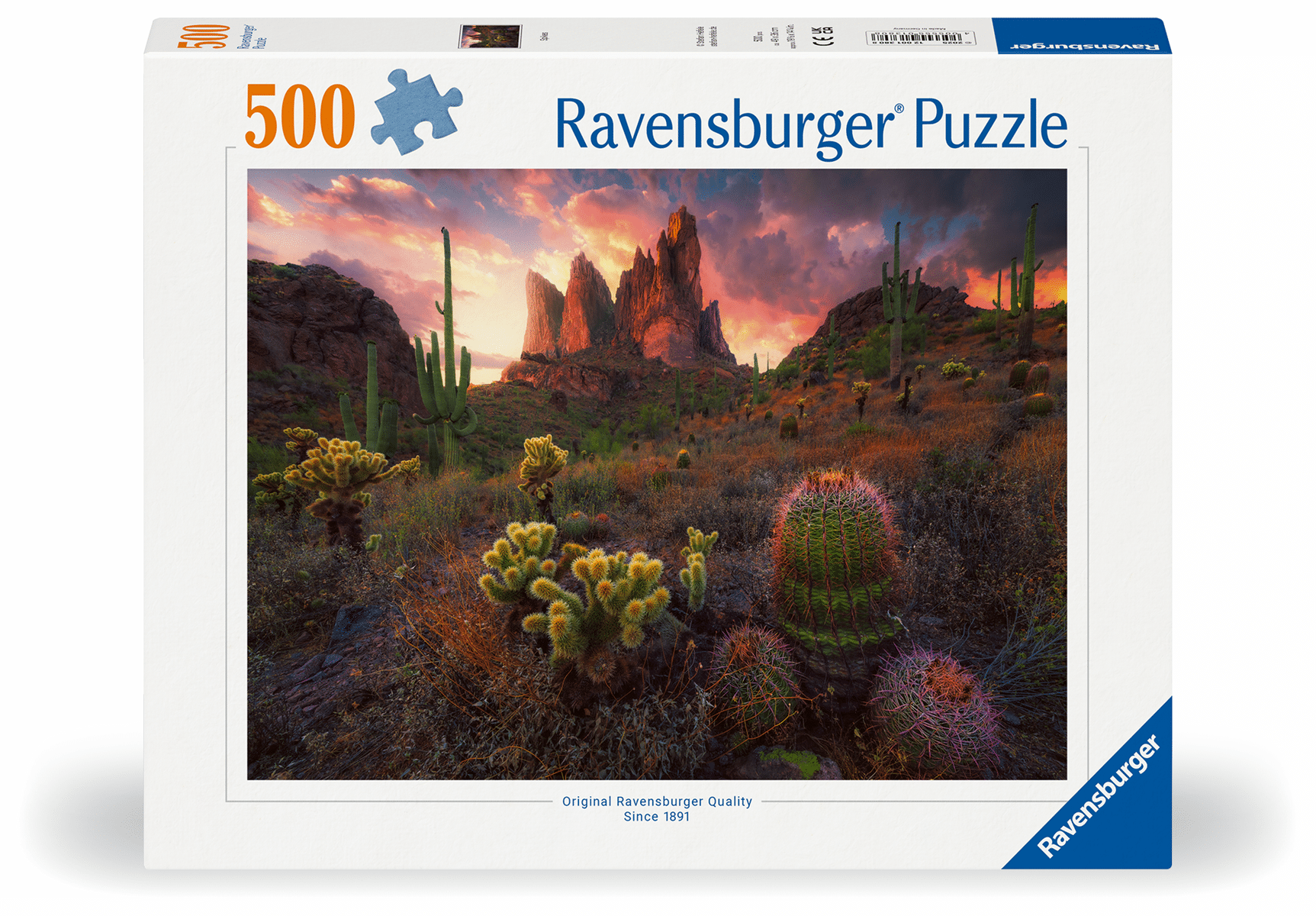 Ravensburger - Puzzle 500 Teile - Kakteen