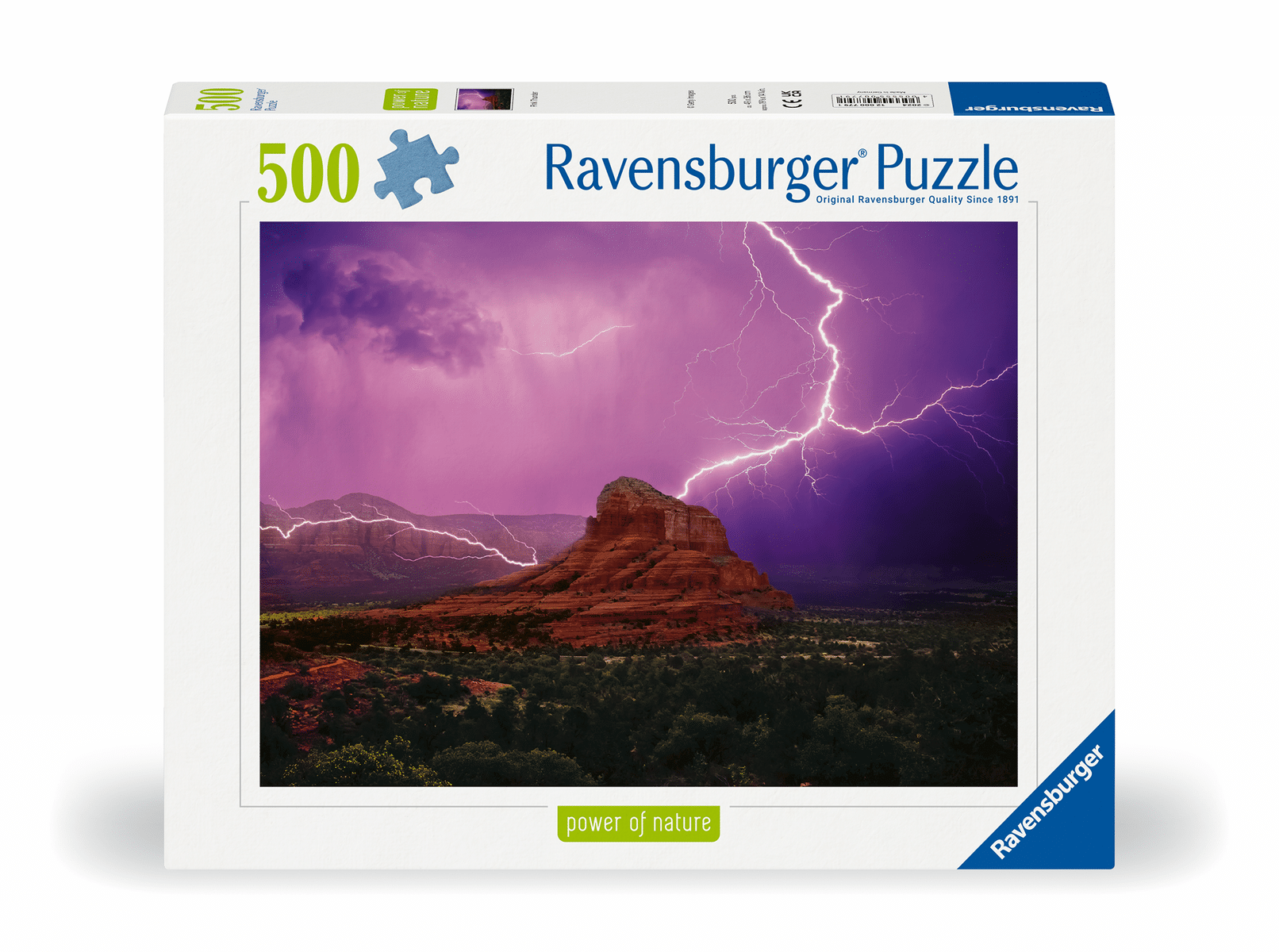 Ravensburger - Puzzle 500 Teile - Pinke Gewitterstimmung