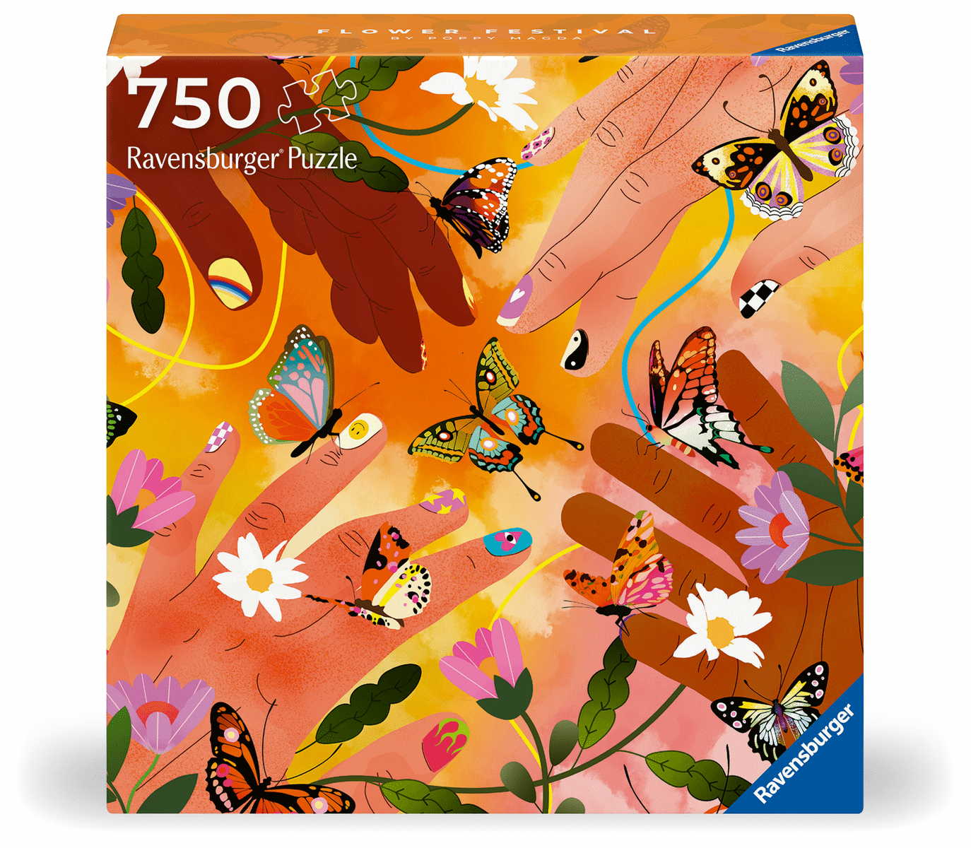 Ravensburger - Puzzle 750 Teile - Blumen Festival