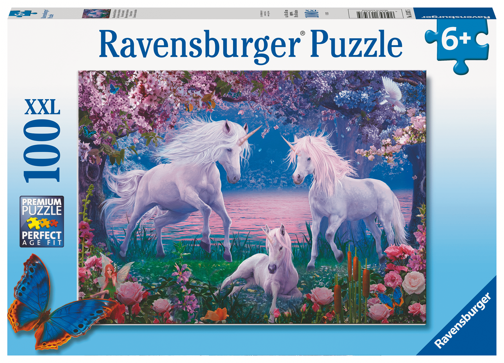 Ravensburger - Puzzle Bezaubernde Einhörner 100 Teile