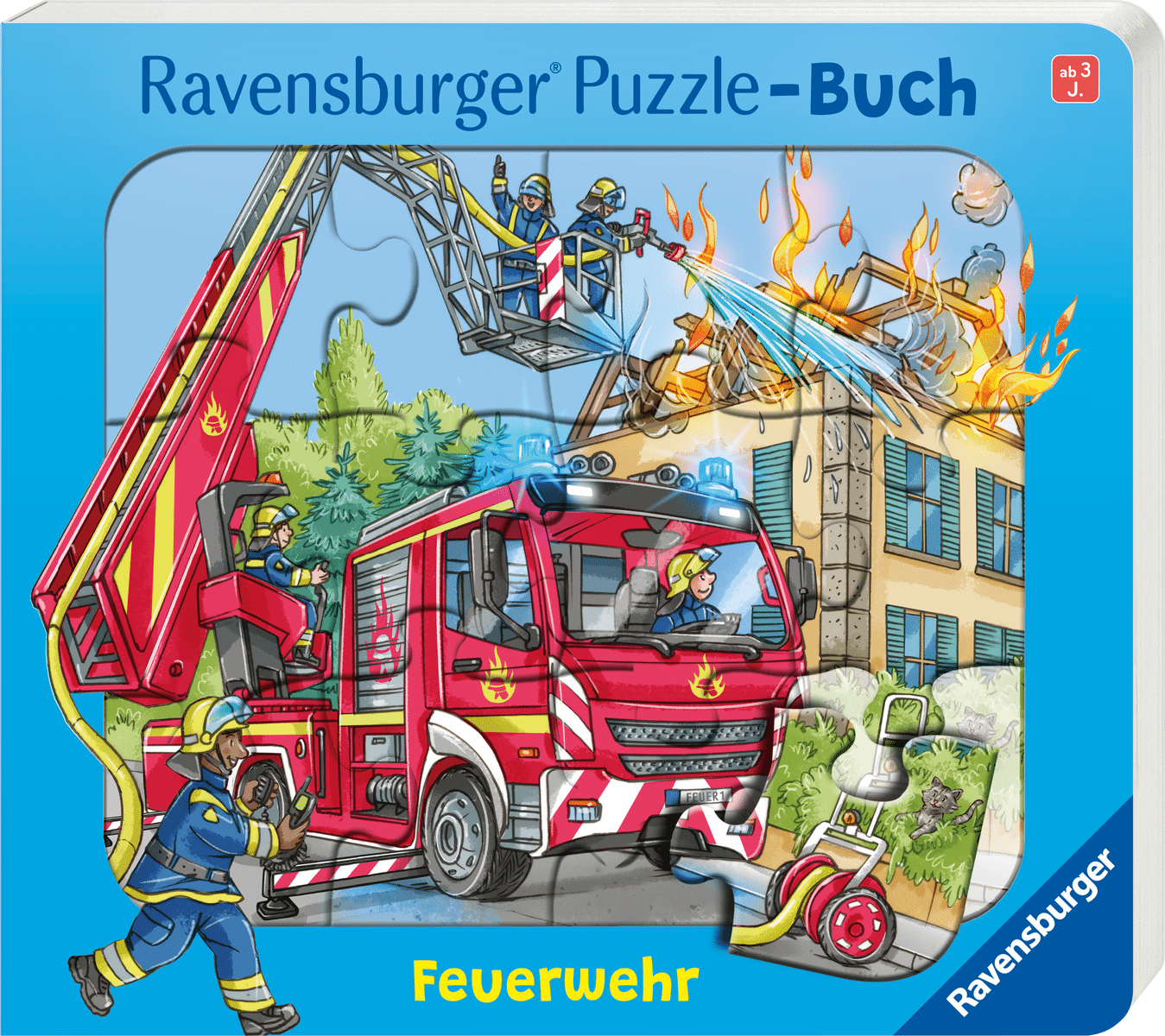 Ravensburger - Puzzle-Buch Feuerwehr