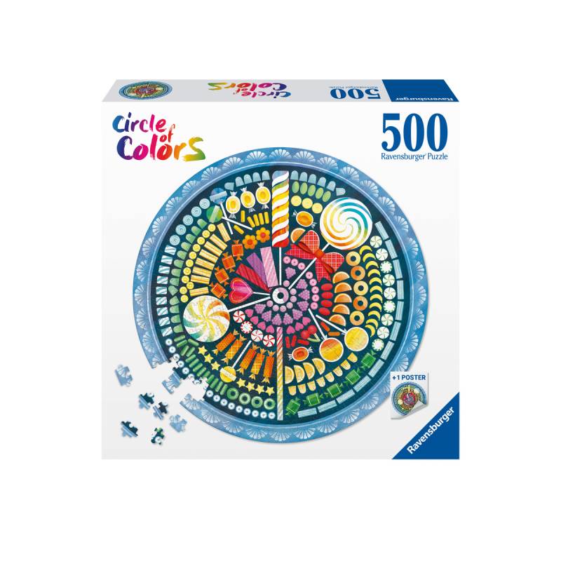 Ravensburger - Puzzle Circle of colors Candy 500 Teile Ravensburger - Puzzle Circle of colors Candy 500 Teile