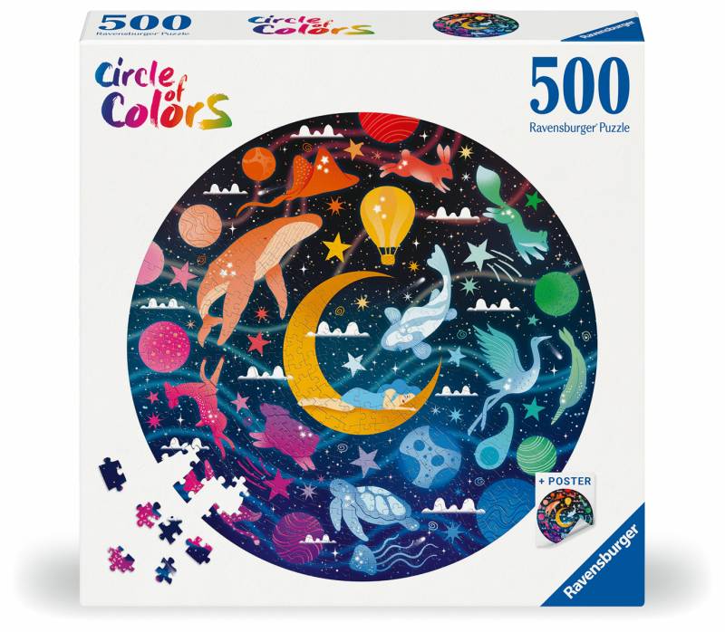 Ravensburger - Puzzle Circle of colors Dreams 500 Teile