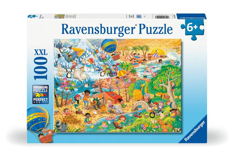 Ravensburger - Puzzle Die 4 Jahreszeiten 100 Teile