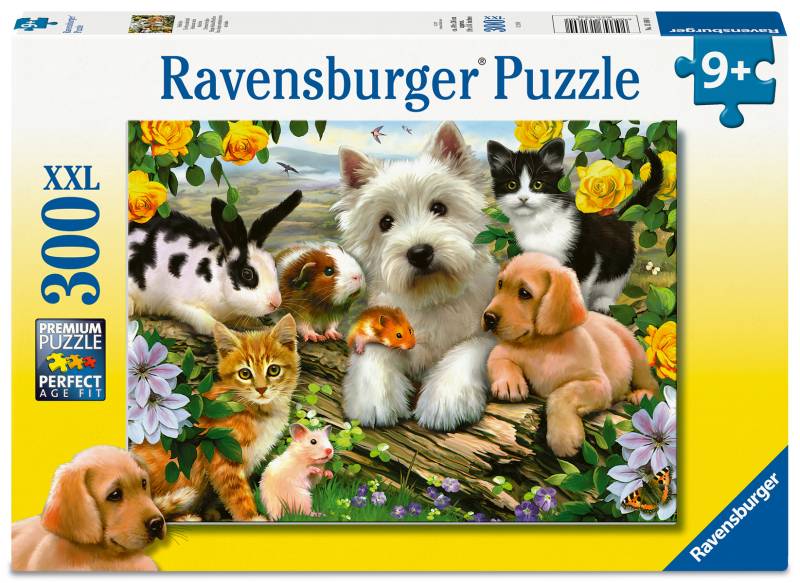 Ravensburger - Puzzle Fröhliche Tierfreundschaften 300 Teile