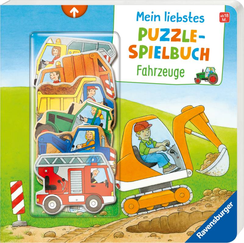 Ravensburger - Puzzle-Spielbuch Fahrzeuge