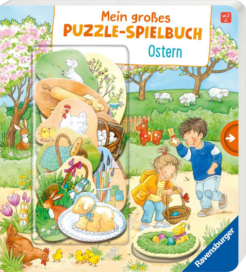 Ravensburger - Puzzle-Spielbuch Ostern