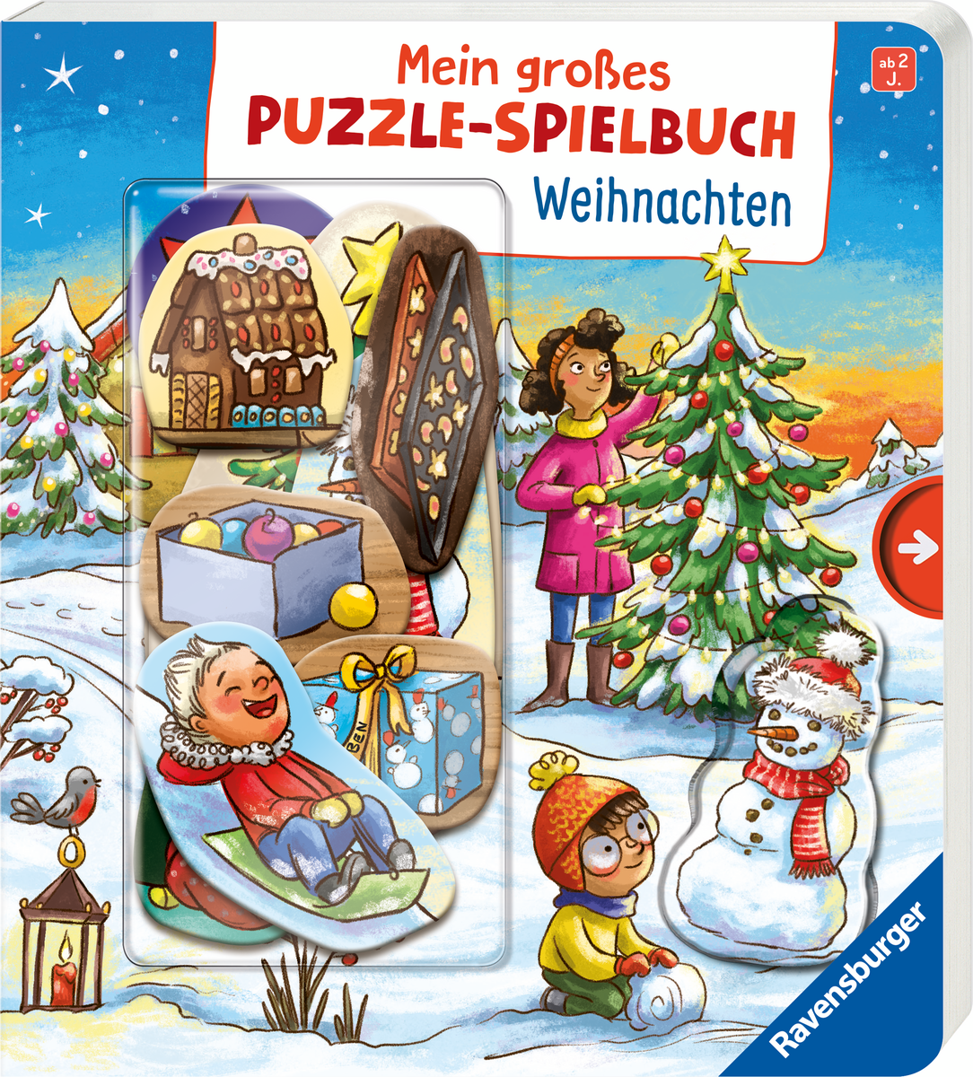 Ravensburger - Puzzle-Spielbuch Weihnachten