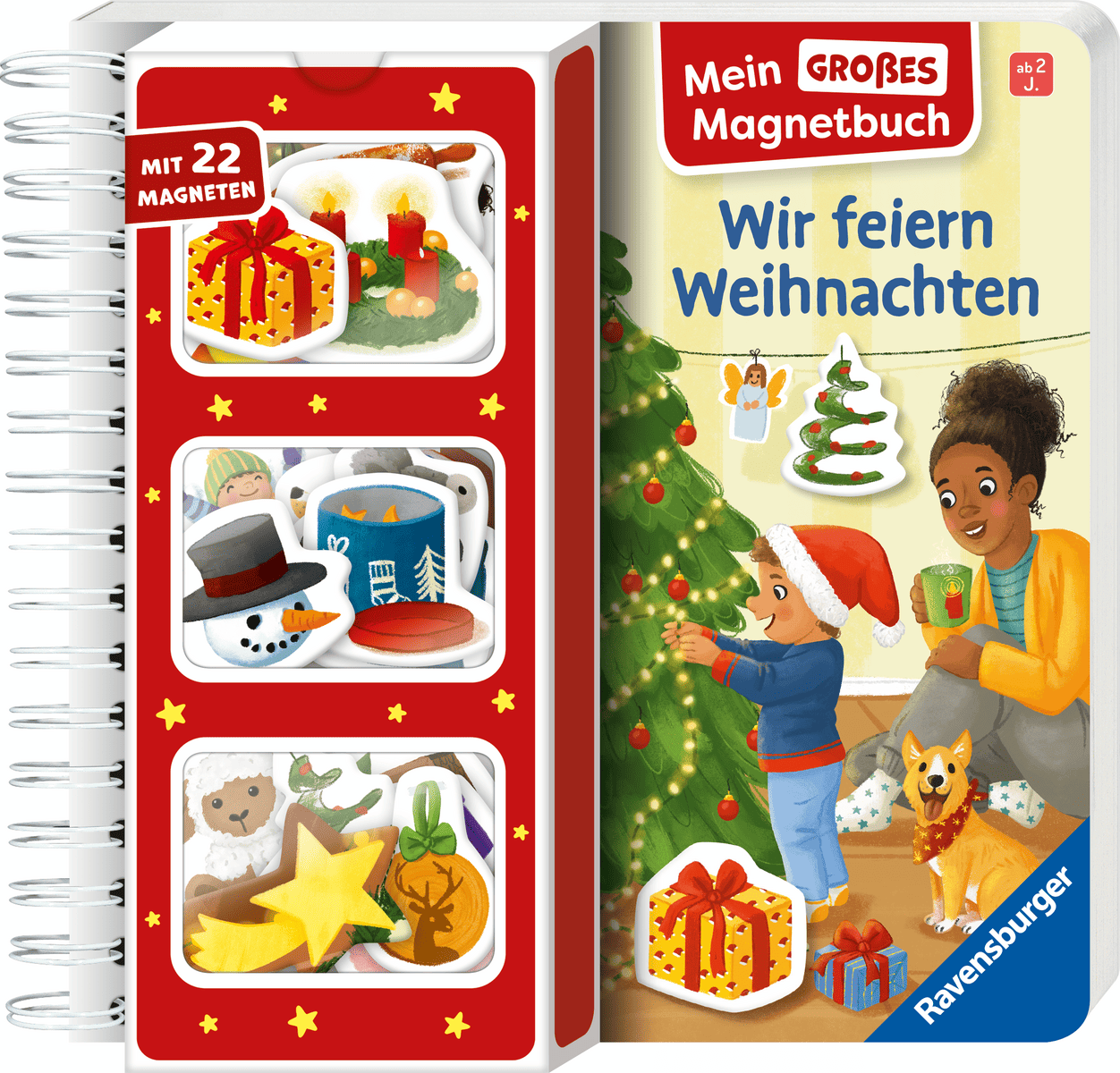 Ravensburger - Puzzle-Spielbuch Wir feiern Weihnachten Ravensburger - Puzzle-Spielbuch Wir feiern Weihnachten