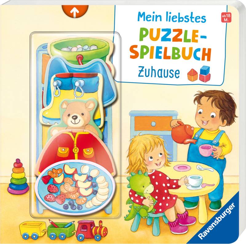 Ravensburger - Puzzle-Spielbuch Zuhause