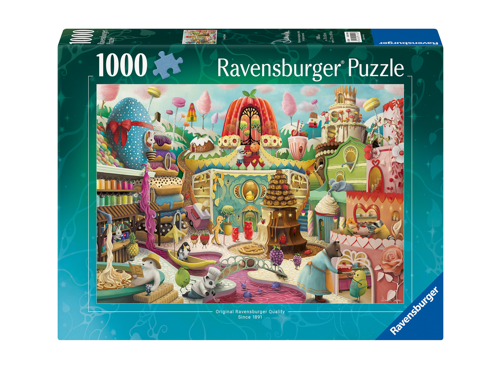 Ravensburger - Puzzle Sweet Street 1000 Teile