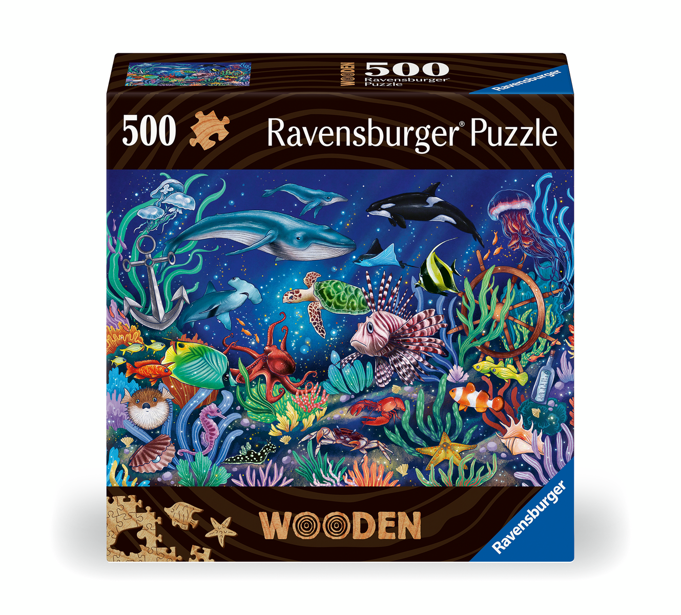 Ravensburger - Puzzle Unten im Meer 500