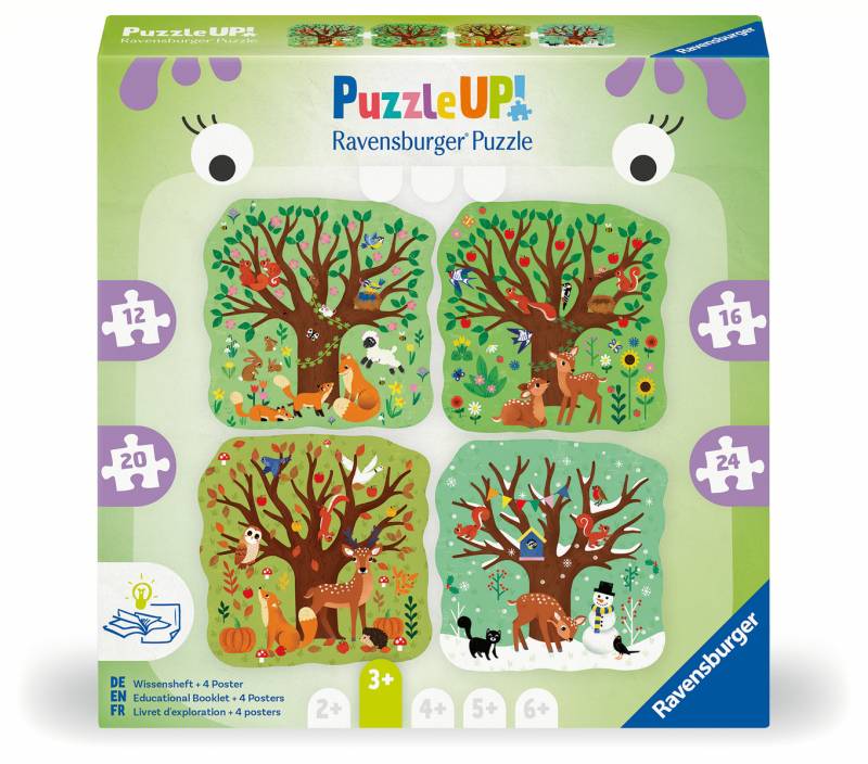 Ravensburger - Puzzle Up Four Seasons 12/16/20/24 Teile