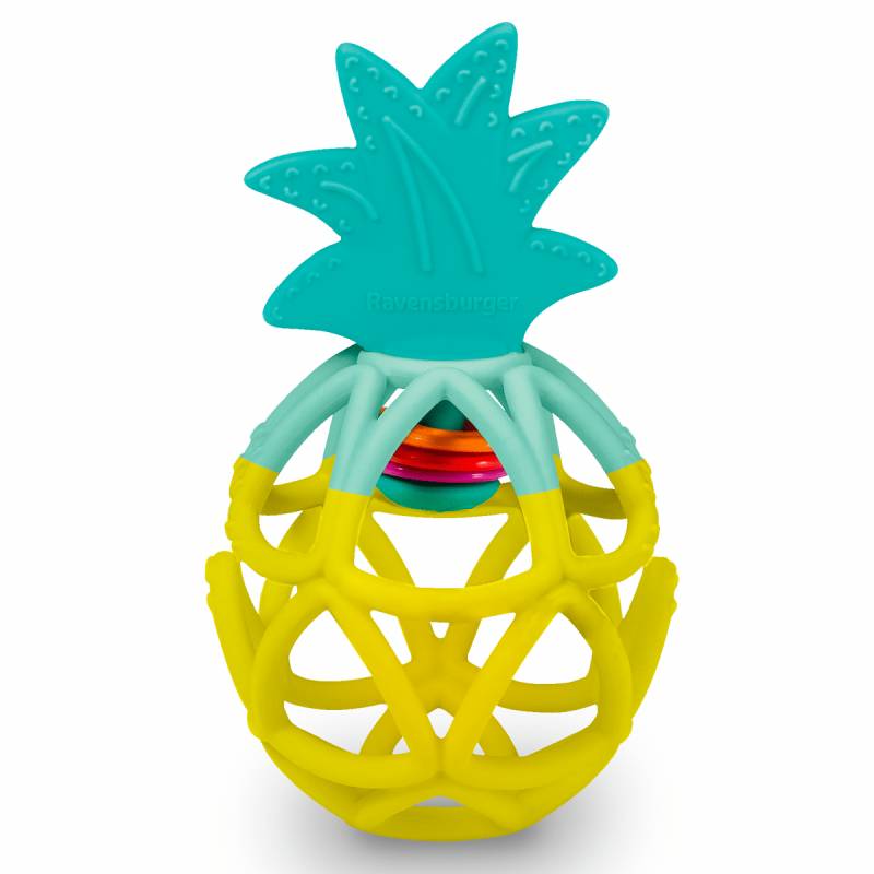 Ravensburger - Rassel-Greifling: Ananas - Babyspielzeug ab 0 Monaten