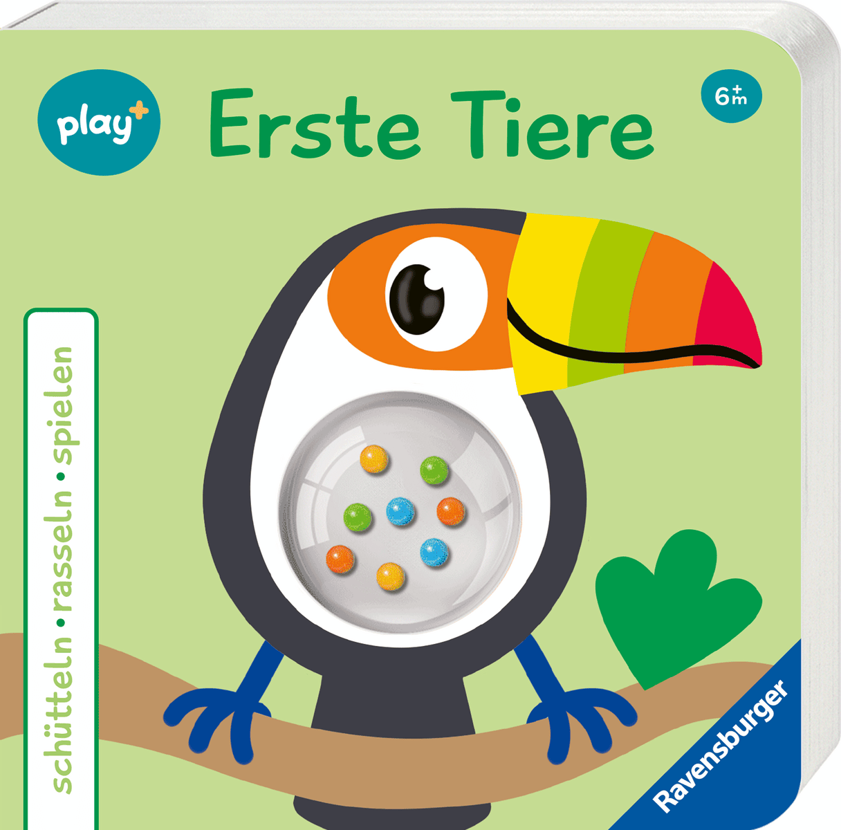 Ravensburger - Ravensburger, Play+ schütteln, rasseln, spielen: Erste Tiere