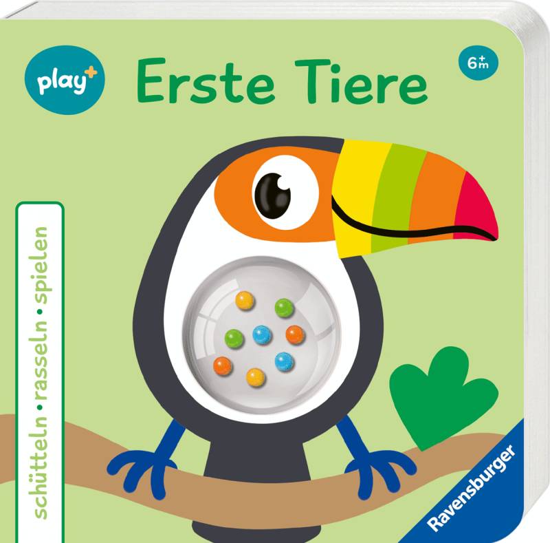 Ravensburger - Ravensburger, Play+ schütteln, rasseln, spielen: Erste Tiere