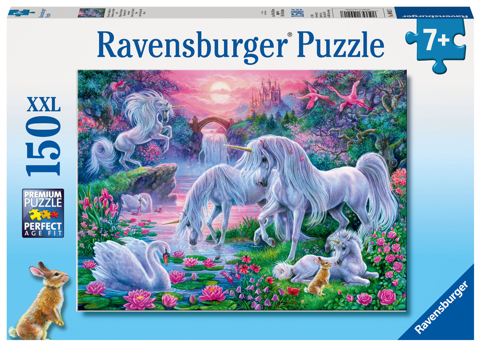 Ravensburger - Ravensburger Einhörner im Abendrot Puzzle 150 Teile