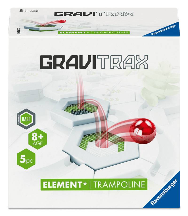 Ravensburger - Ravensburger GraviTrax Element Trampoline - Kugelbahn-Erweiterung für Kinder ab 8 Jahre Ravensburger - Ravensburger GraviTrax Element Trampoline - Kugelbahn-Erweiterung für Kinder ab 8 Jahre