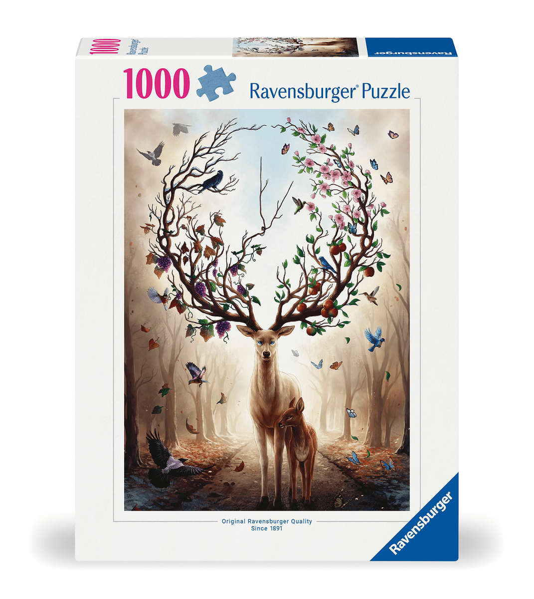 Ravensburger - Ravensburger - Magischer Hirsch 1000 Teile Puzzle