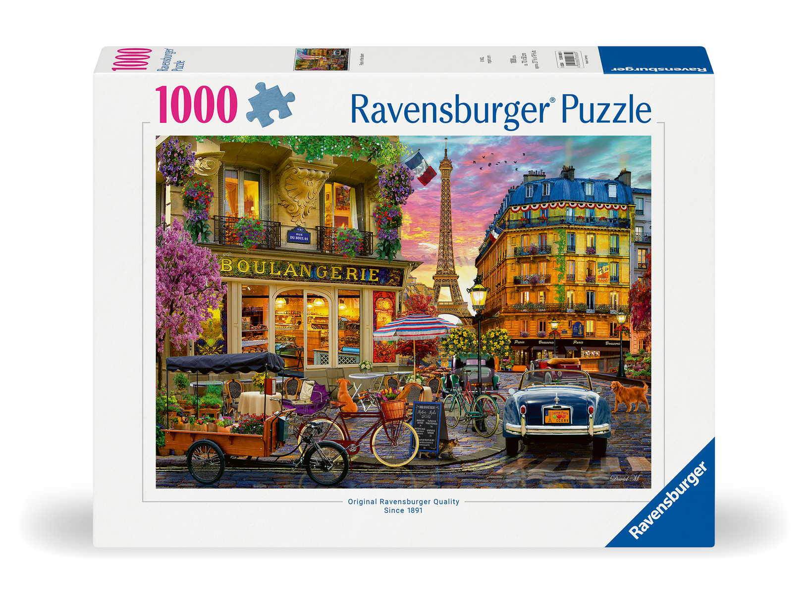 Ravensburger - Ravensburger - Paris im Morgenrot 1000 Teile Puzzle