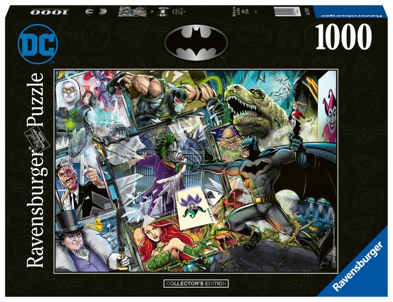 Ravensburger - Ravensburger Puzzle 17297 - Batman - 1000 Teile DC Comics Puzzle für Erwachsene und Kinder ab 14 Jahren Ravensburger - Ravensburger Puzzle 17297 - Batman - 1000 Teile DC Comics Puzzle für Erwachsene und Kinder ab 14 Jahren