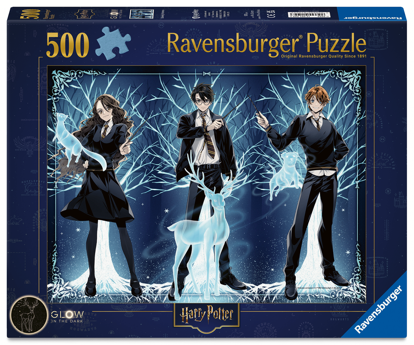 Ravensburger - Ravensburger Puzzle 500 Teile - Leuchtender Patronus