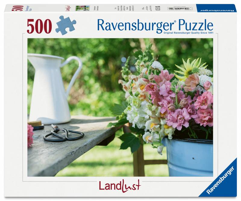 Ravensburger - Ravensburger Puzzle 500 Teile - Sommerbunte Löwenmäulchen