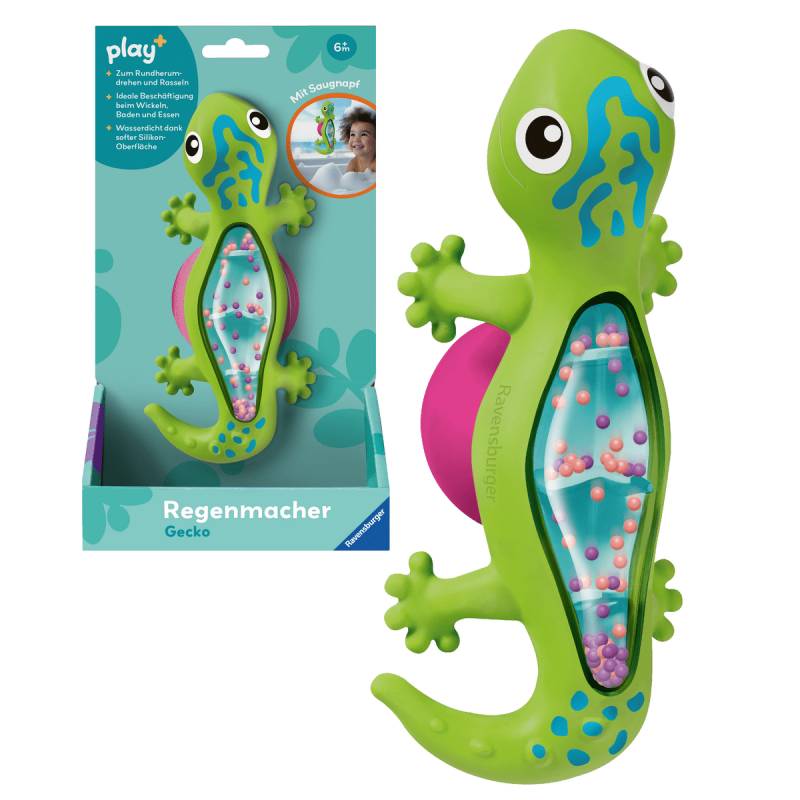 Ravensburger - Regenmacher: Gecko - Babyspielzeug ab 6 Monaten Ravensburger - Regenmacher: Gecko - Babyspielzeug ab 6 Monaten