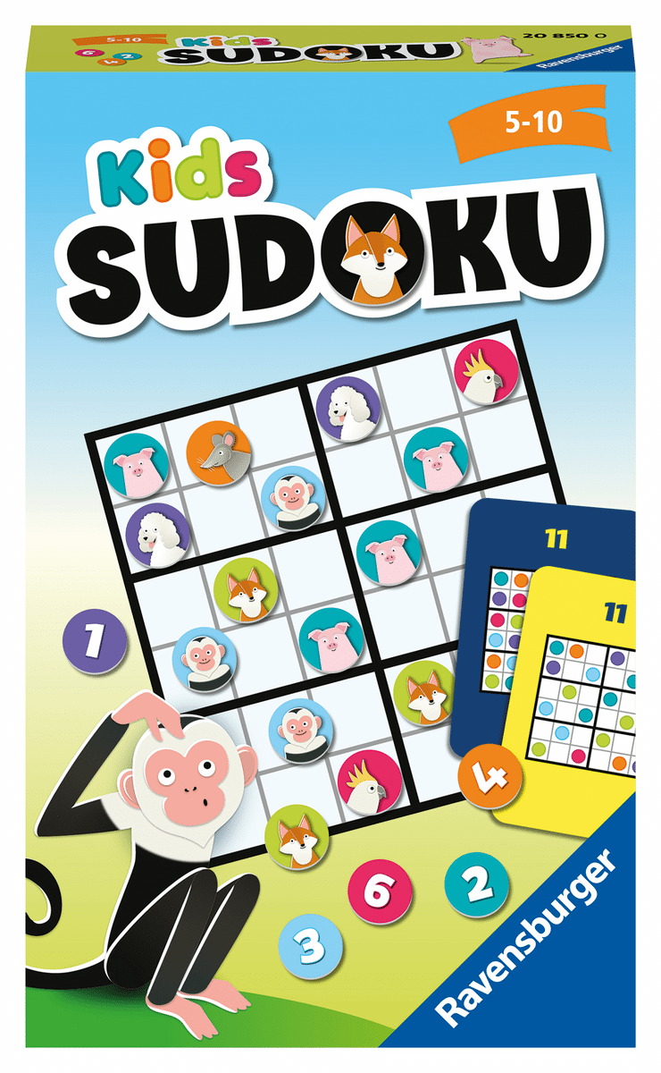 Ravensburger - Reisespiel Kids Sudoku