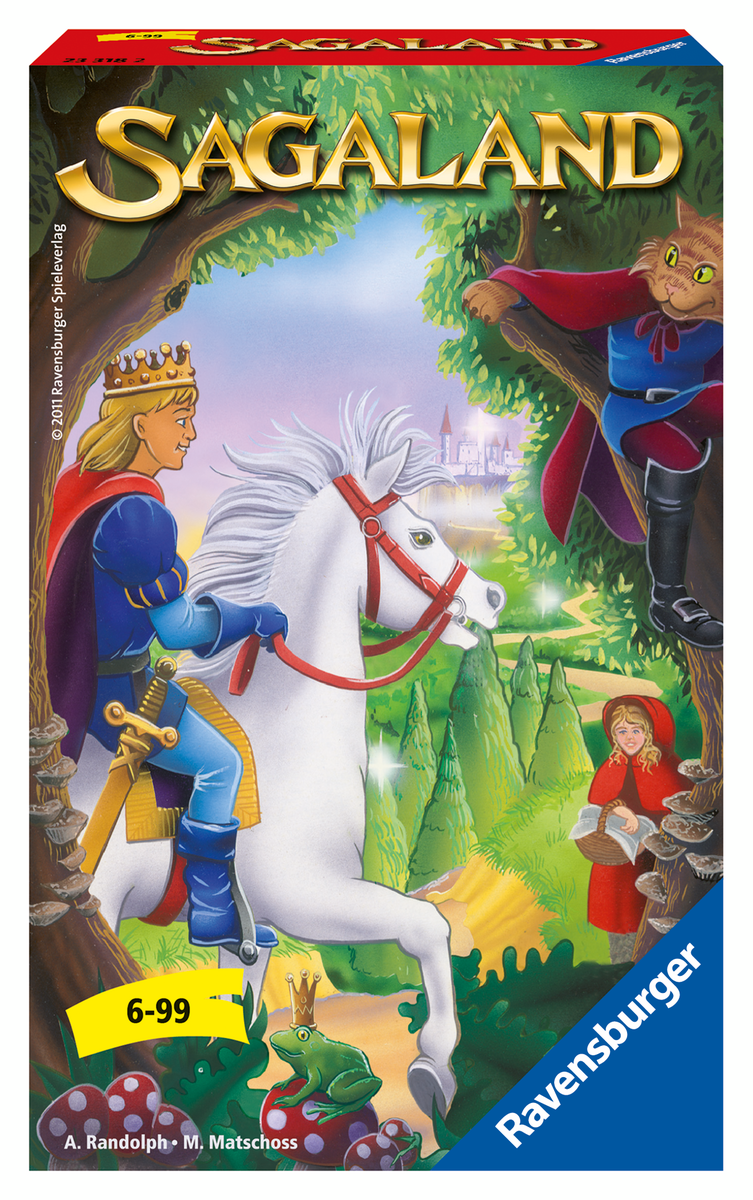 Ravensburger - Sagaland - Reisespiel ab 6 Jahren Ravensburger - Sagaland - Reisespiel ab 6 Jahren